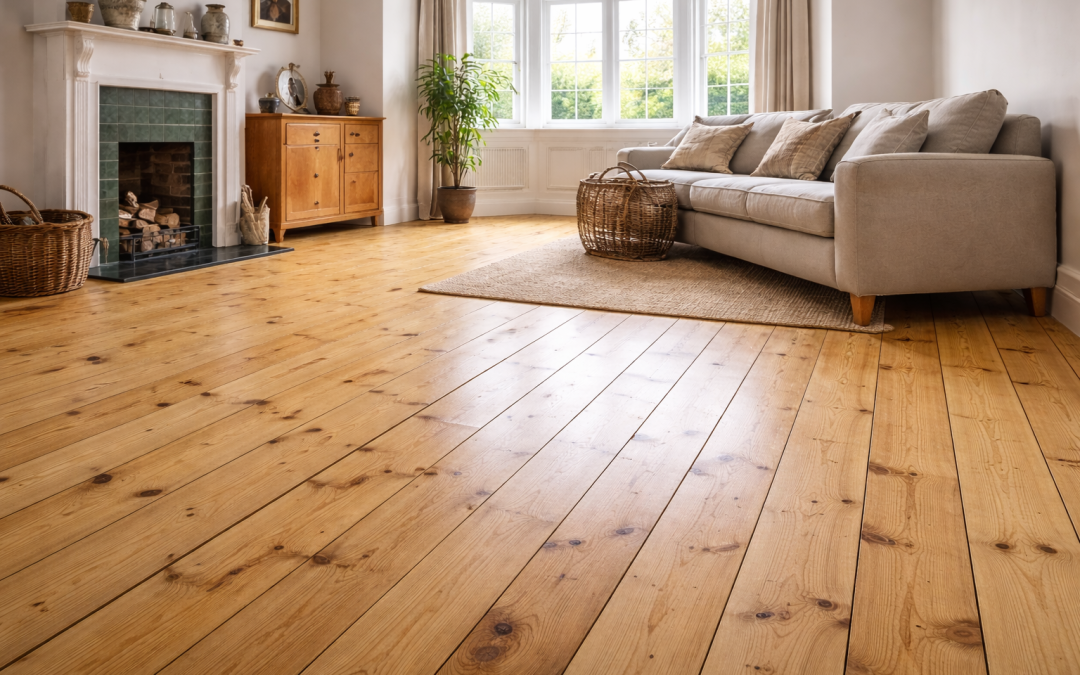 Restoring 1930s Wood Floors in Carshalton: Modernizing Classic Pine