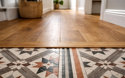 Seamless Floor Transitions: Connecting Hallway Tiles to Wood in Carshalton