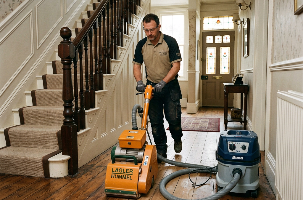 Heritage Floor Restoration: Reviving Victorian Pine in Carshalton Homes