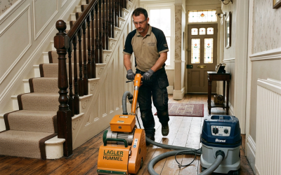 Heritage Floor Restoration: Reviving Victorian Pine in Carshalton Homes